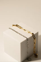 Paperclip Chain Essential Bracelet - Minimalist Lab