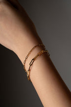 Paperclip Chain Essential Bracelet - Minimalist Lab