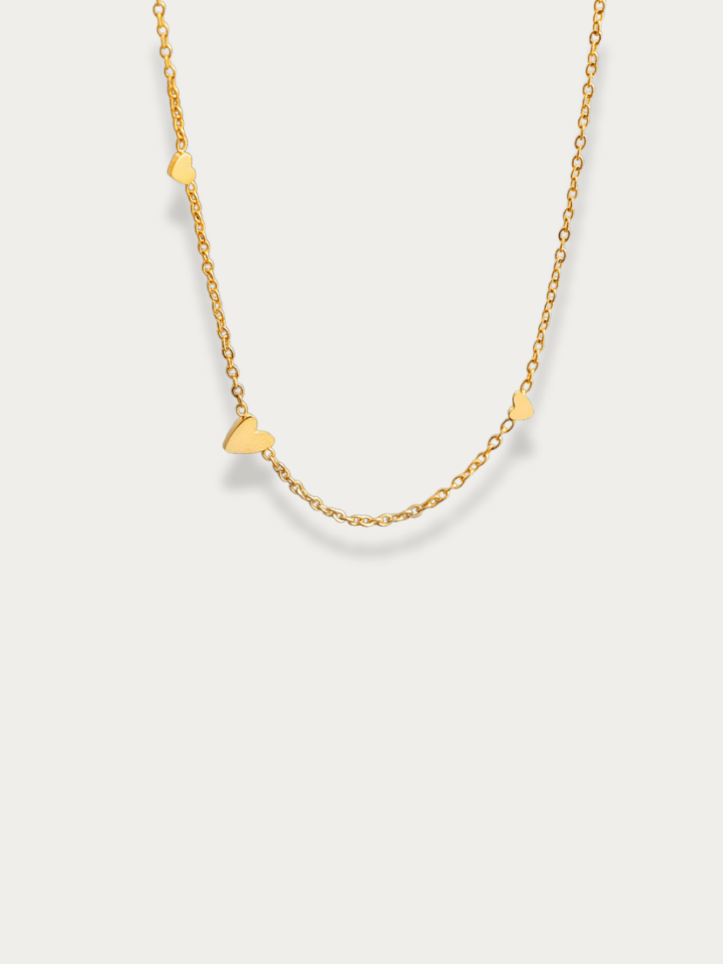 Petite Love Trio Necklace - Minimalist Lab