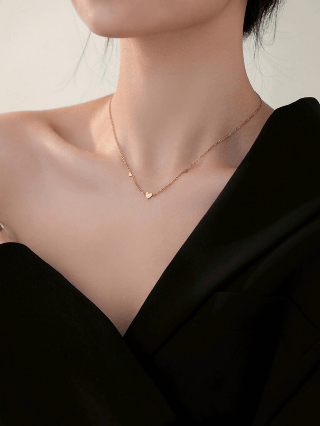 Petite Love Trio Necklace - Minimalist Lab