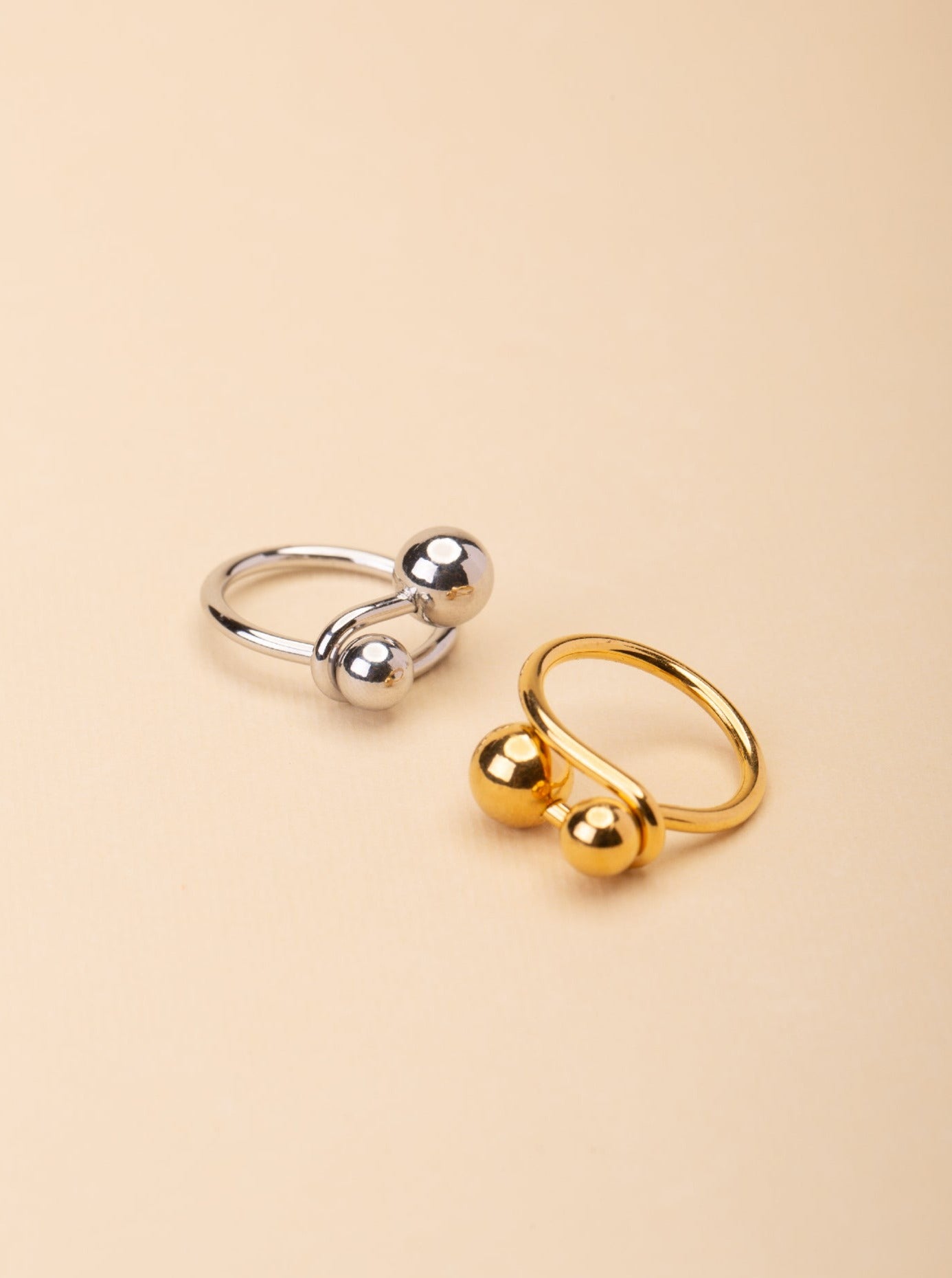 Duality Ball Ring - Minimalist Lab