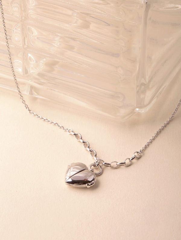 RAINE Heart Locket Necklace