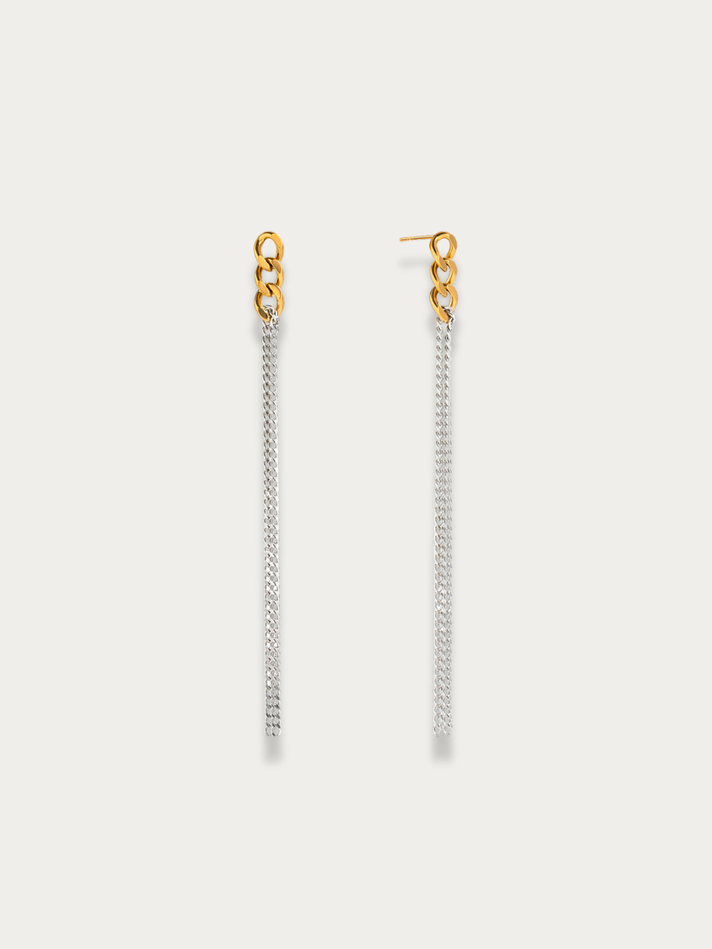 Realm Link Chain Drop Earrings