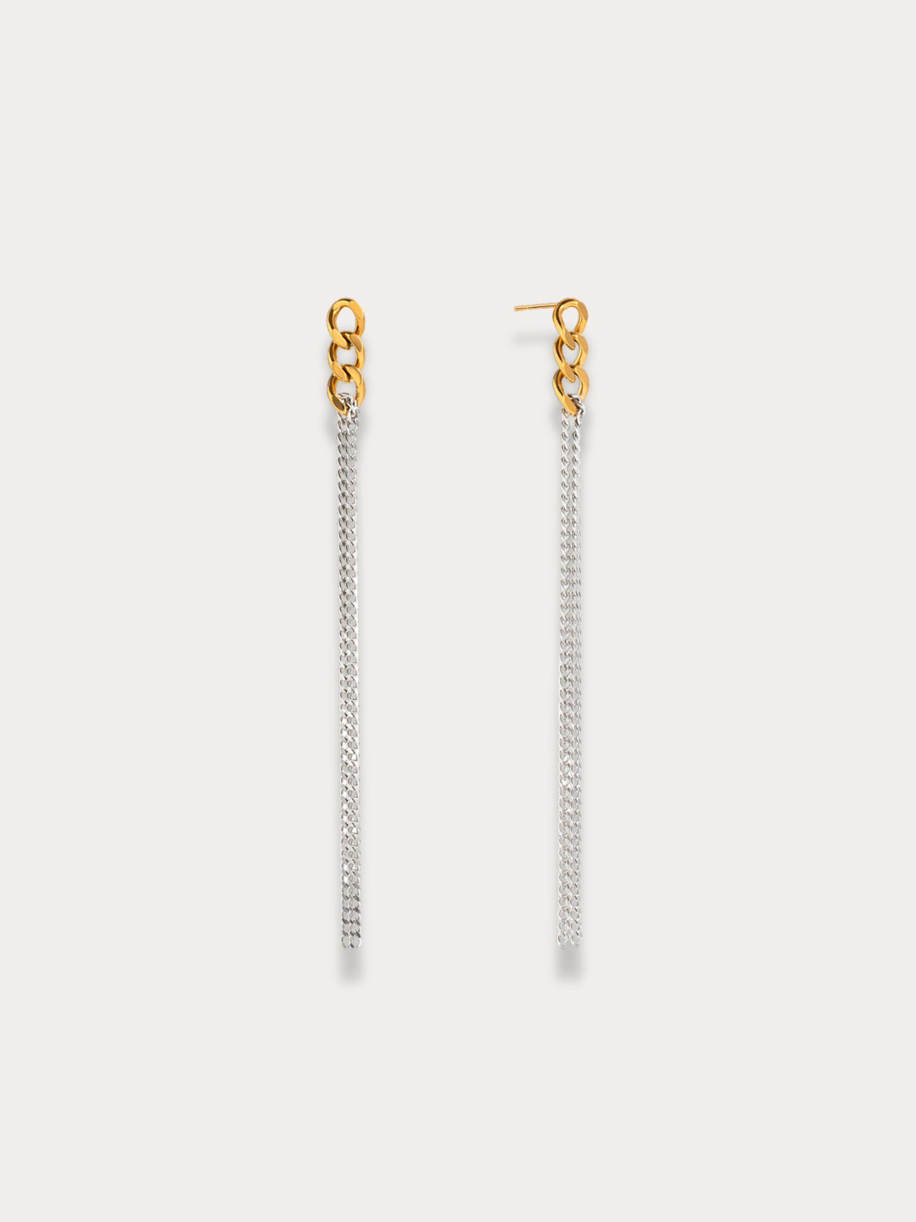 Realm Link Chain Drop Earrings