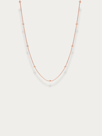 Rhea Satellite Snake Chain Necklace - Minimalist Lab