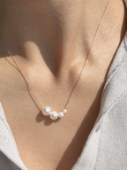 Amoura Pearls Necklace - Minimalist Lab