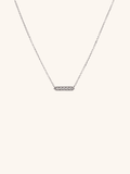 JAMIE Bar Sterling Silver Necklace - Minimalist Lab