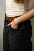 Statement Snake Chain Adjustable Bracelet - Minimalist Lab