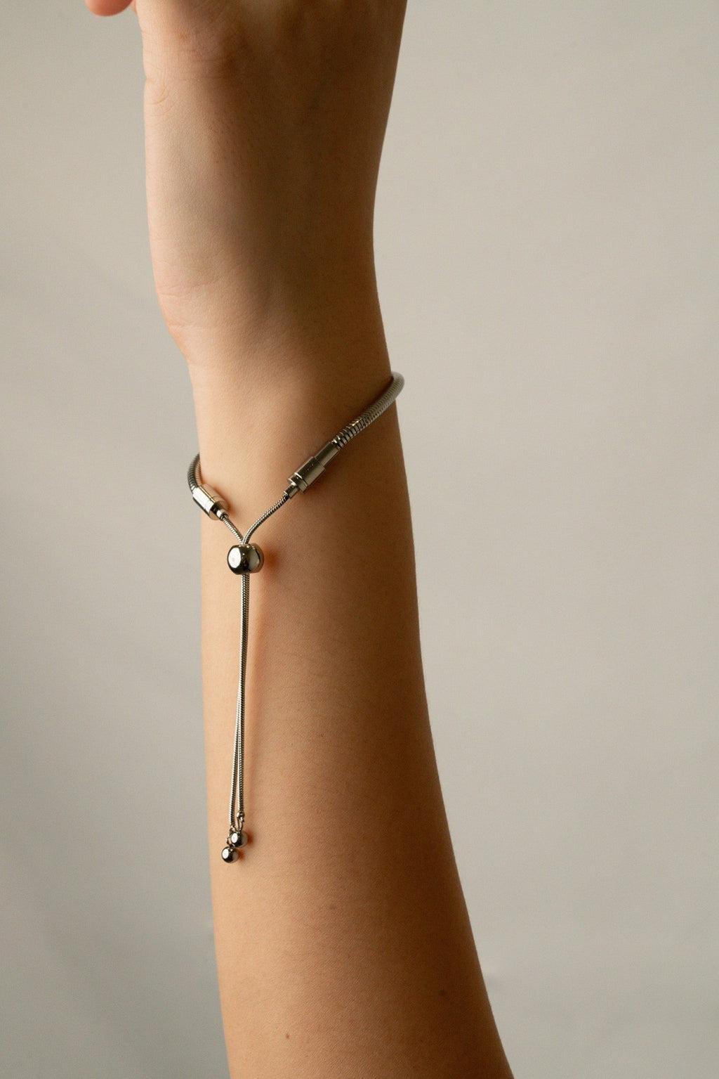 Statement Snake Chain Adjustable Bracelet - Minimalist Lab