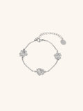 MNML x Zee Avi Trio Hibiscus Flower Bracelet - Minimalist Lab