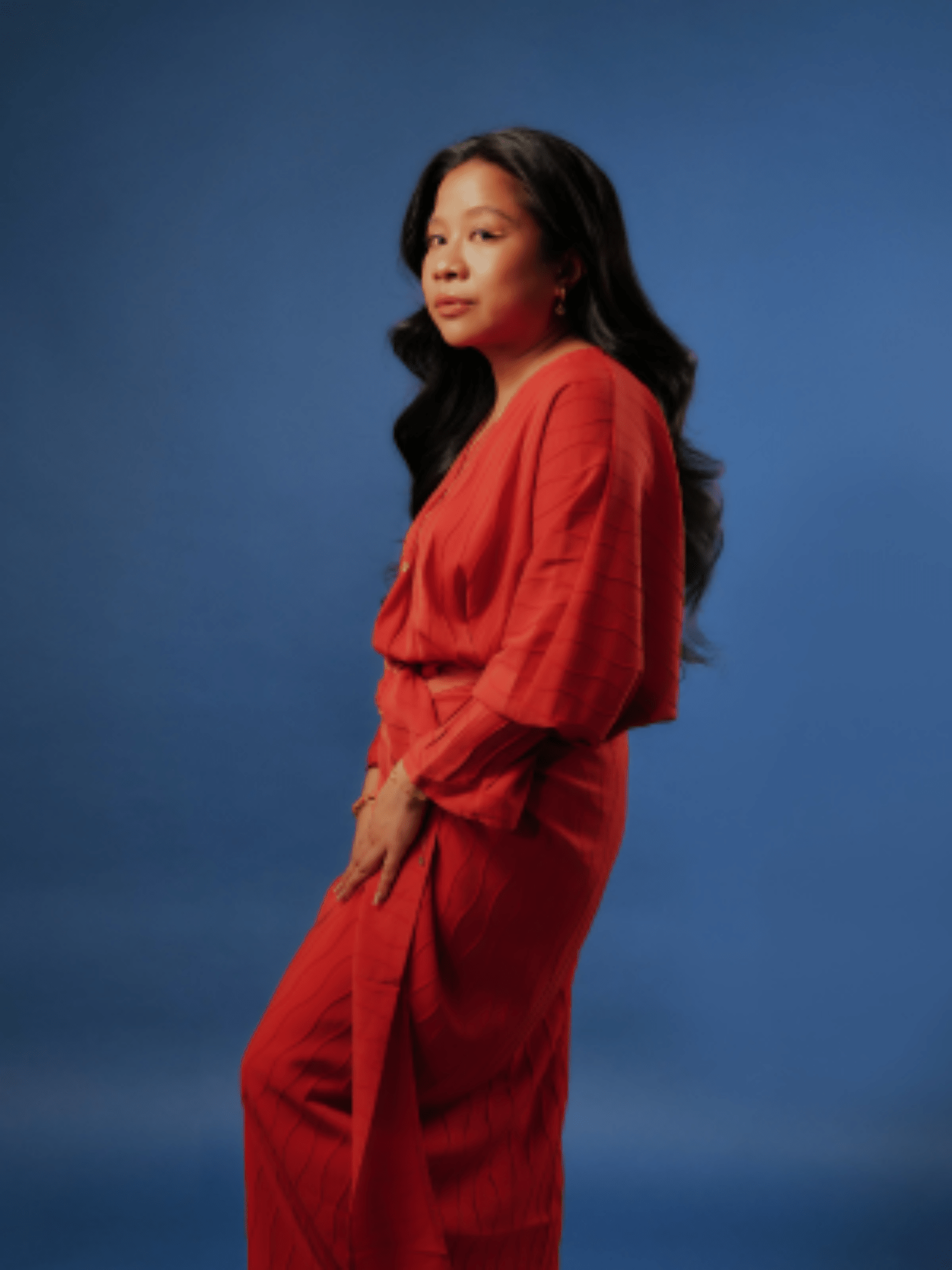 MNML x Zee Avi Trio Hibiscus Flower Long Necklace - Minimalist Lab