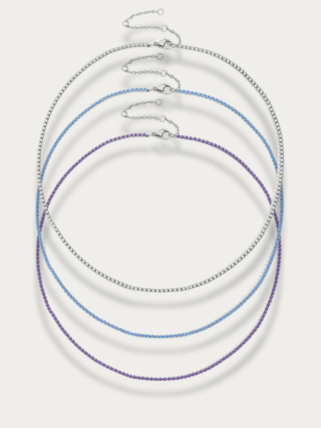 Vanti Minimalist Tennis Necklace - Minimalist Lab