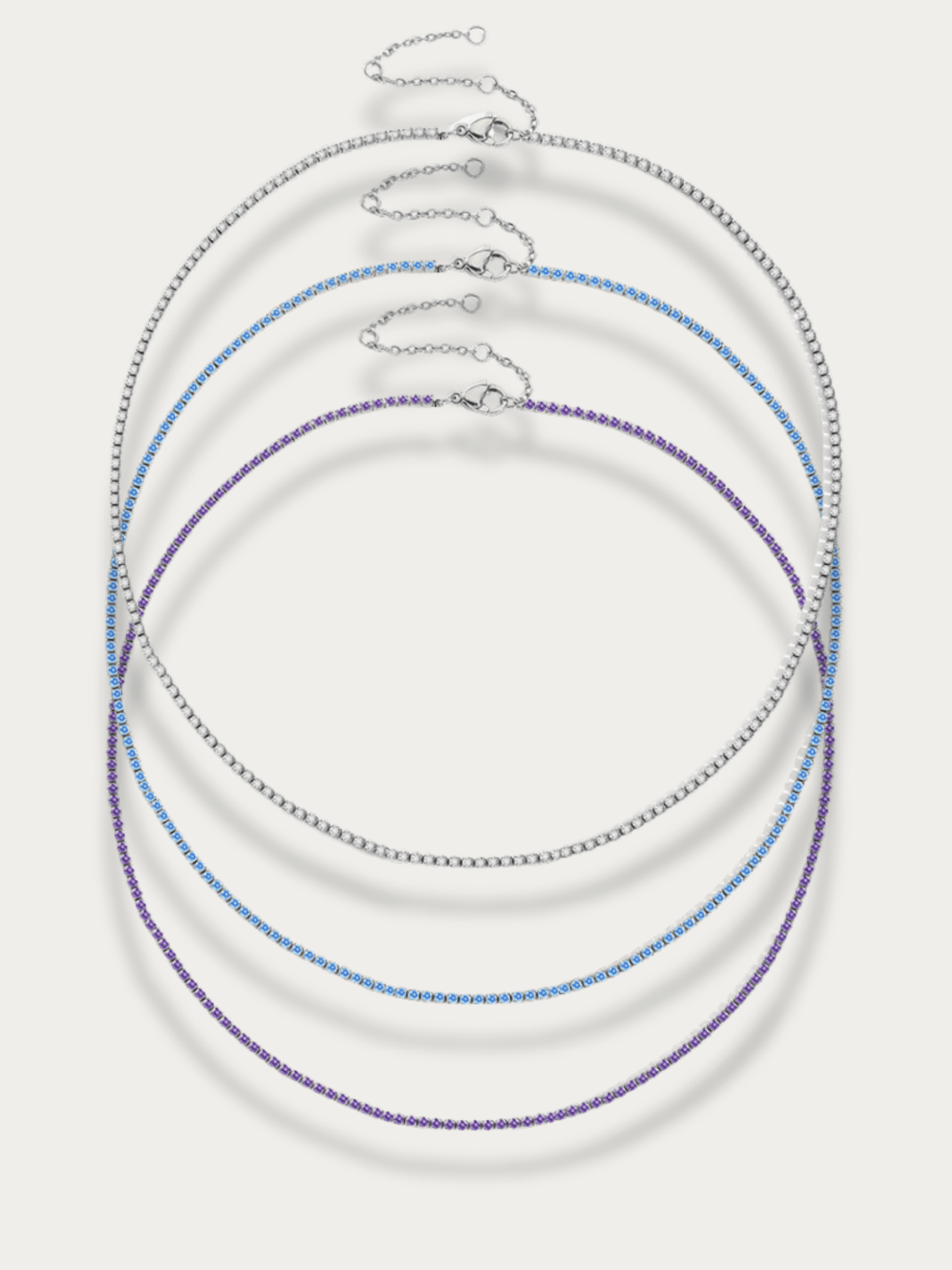 Vanti Minimalist Tennis Necklace - Minimalist Lab