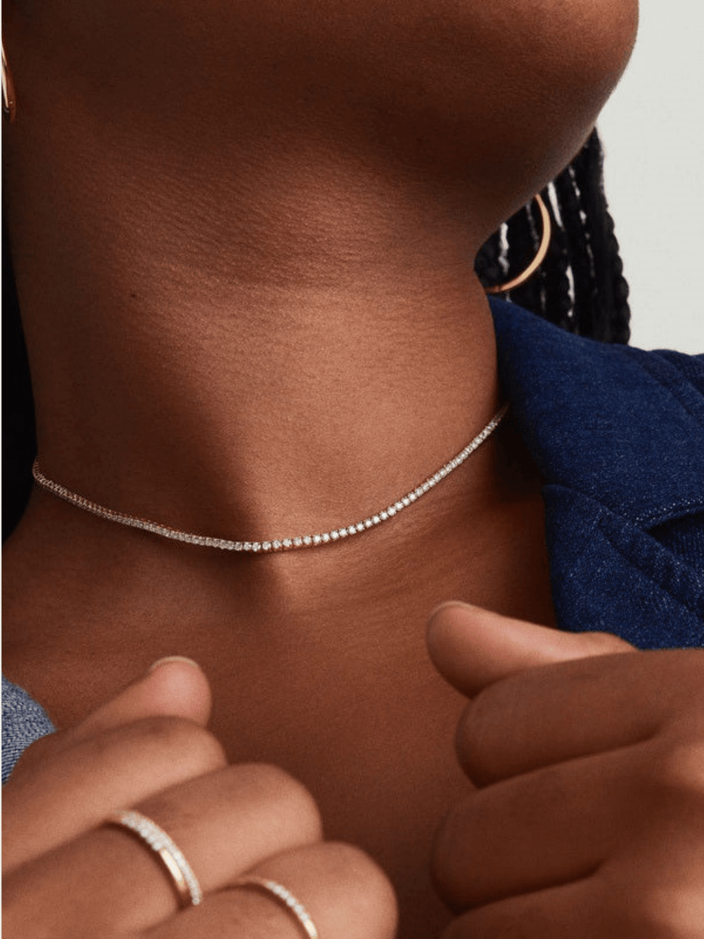 Vanti Minimalist Tennis Necklace - Minimalist Lab