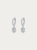 Vivre Solitaire Diamond Drop Earrings - Minimalist Lab