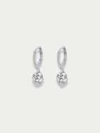 Vivre Solitaire Diamond Drop Earrings - Minimalist Lab