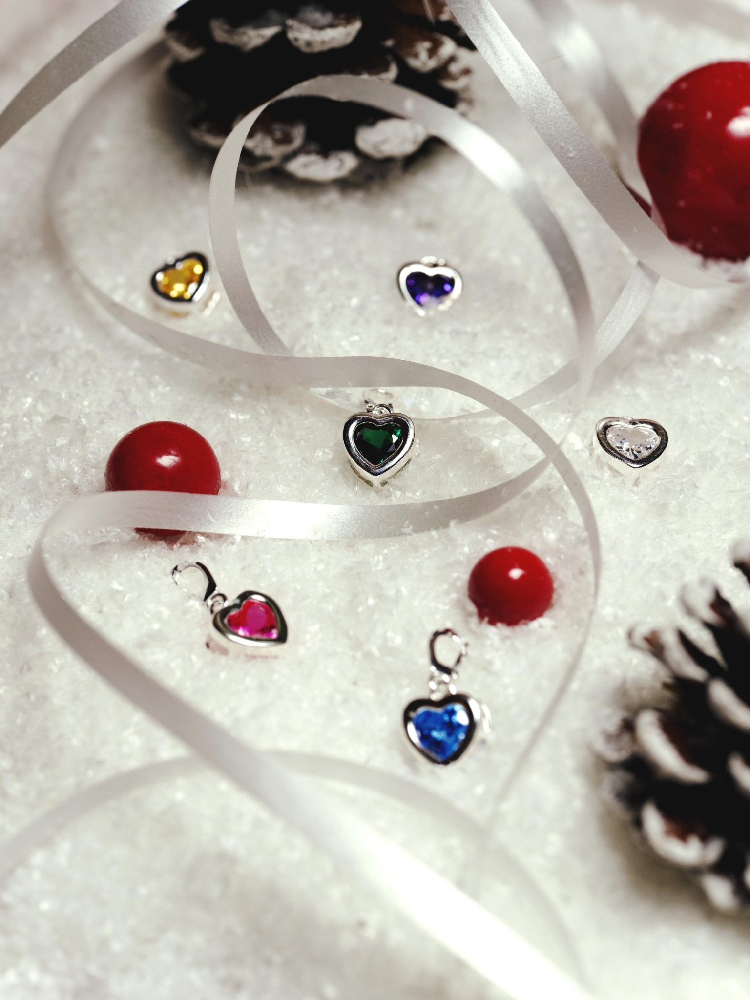 AURA Birthstone Sterling Silver Necklace - Minimalist Lab