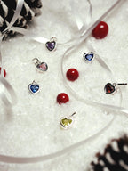 AURA Birthstone Sterling Silver Necklace - Minimalist Lab