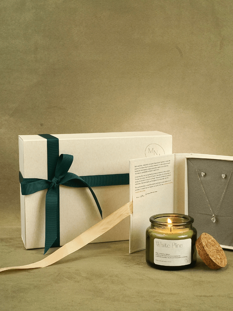 White Pine Candle Gift Box (2025 Holiday Edition) - Minimalist Lab