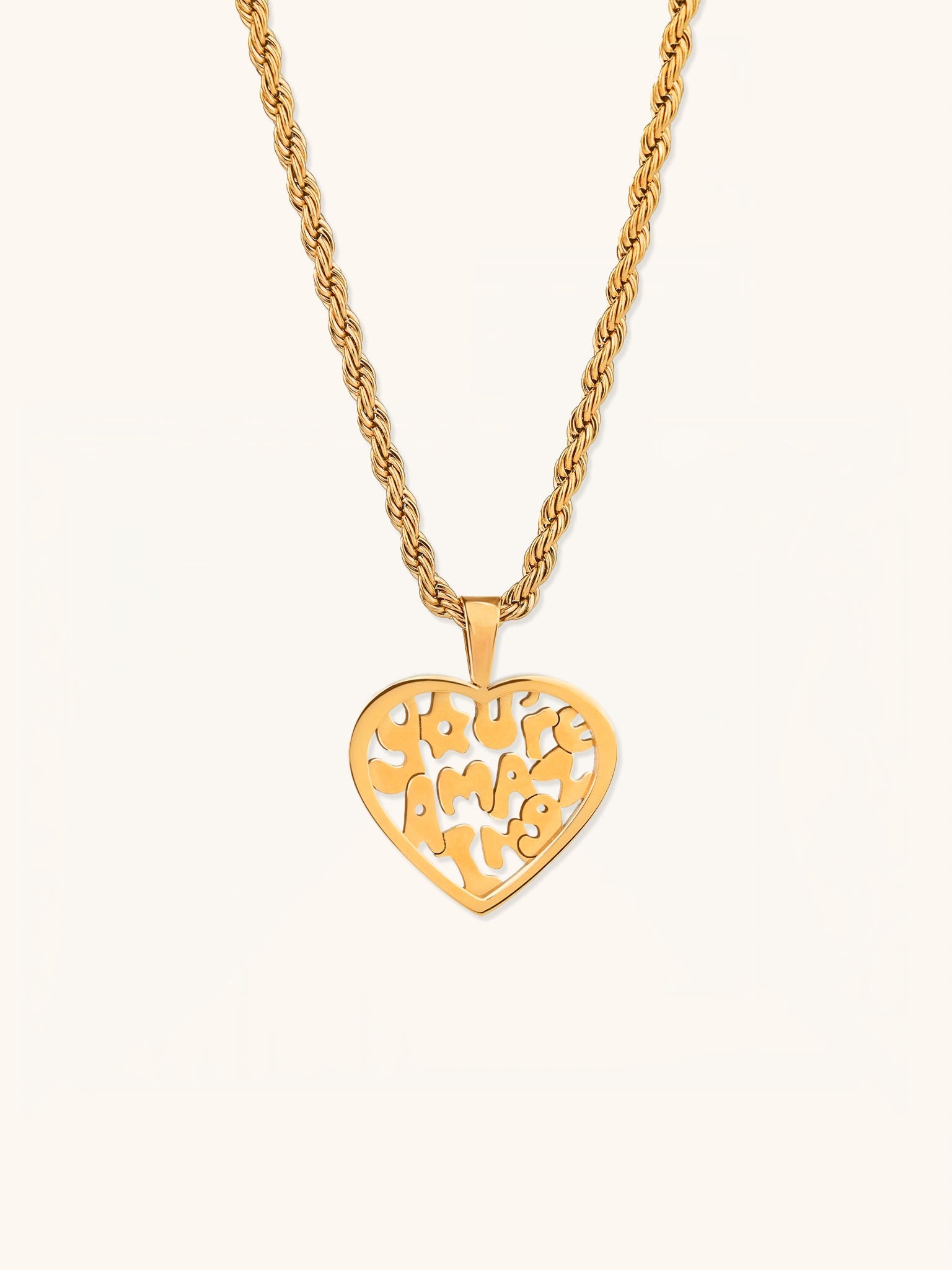 You Are Amazing Necklace - Minimalist Lab