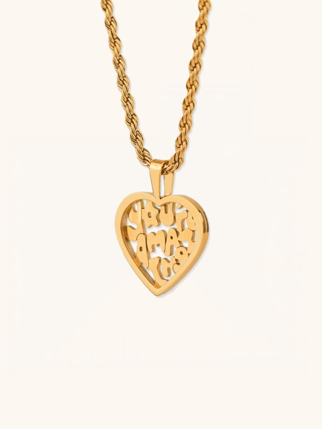 You Are Amazing Necklace - Minimalist Lab