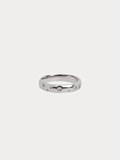 ADALYN Starlight Ring in silver, full view