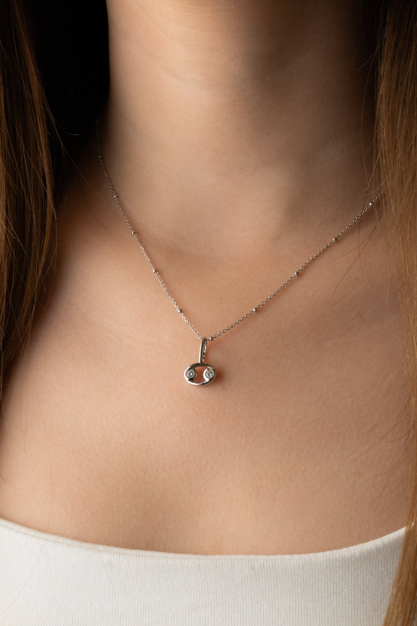 ASTRA Zodiac Sterling Silver Necklace - Minimalist Lab