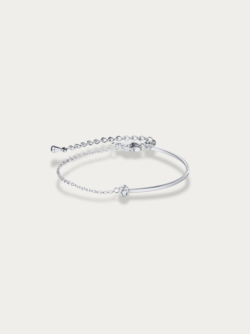 aureve balance bracelet in silver color
