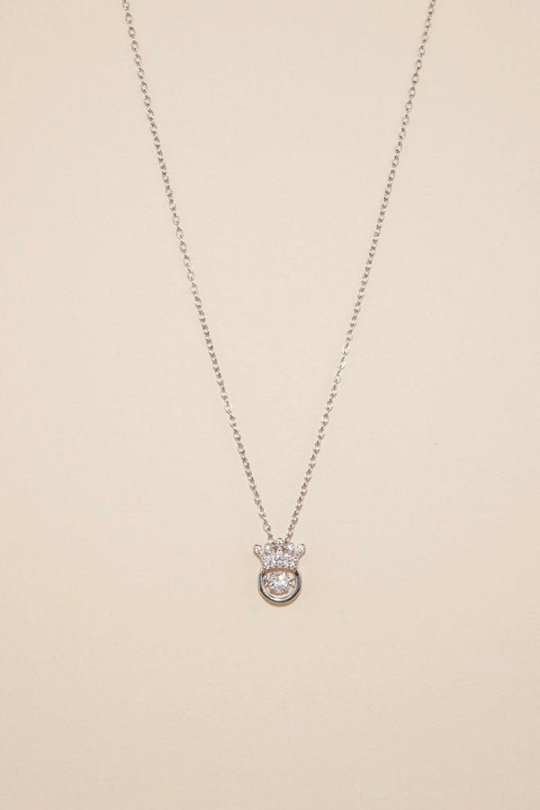 DIANNE Dancing Diamond Crown Necklace