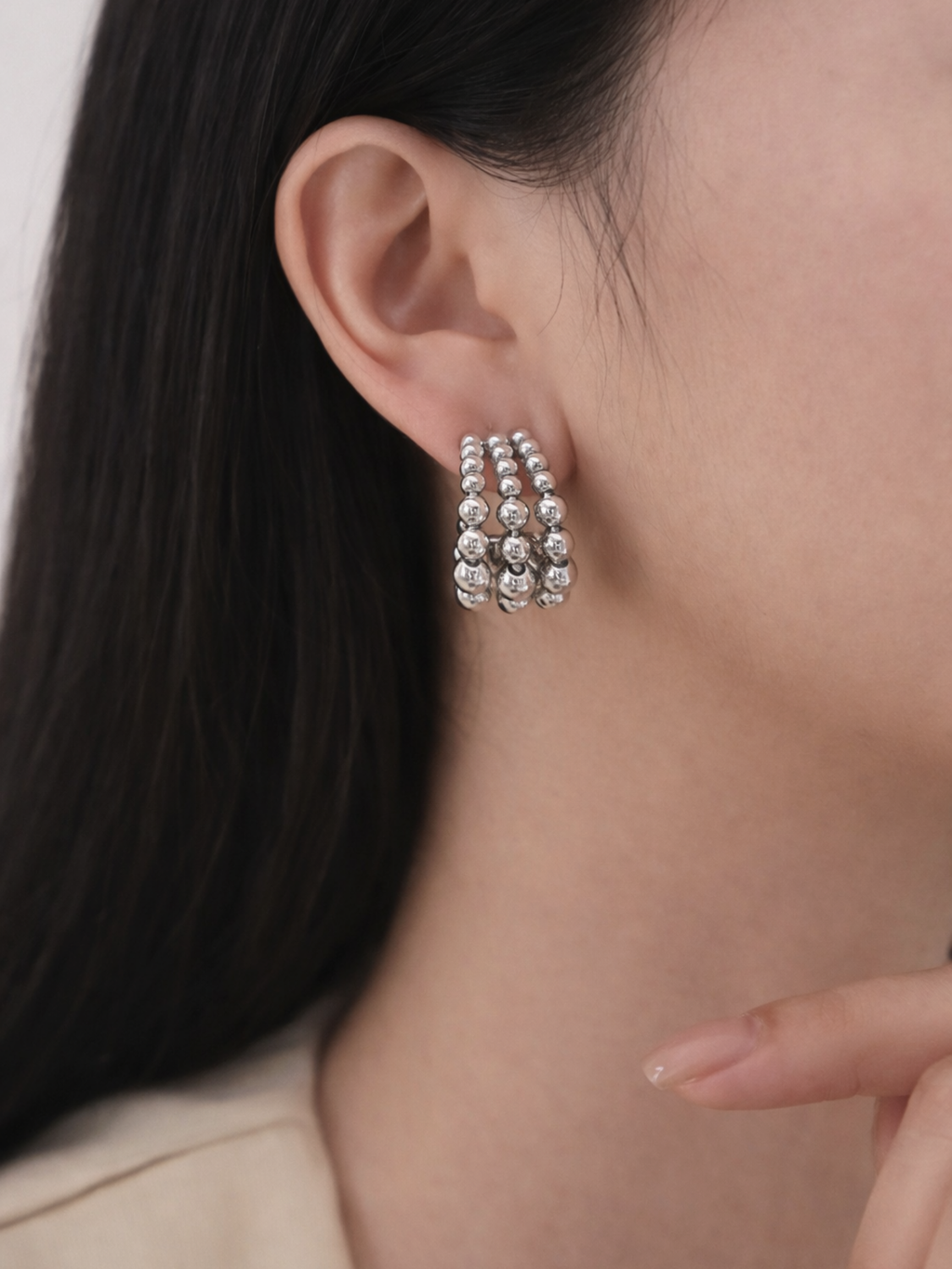 bold dome earrings Malaysia