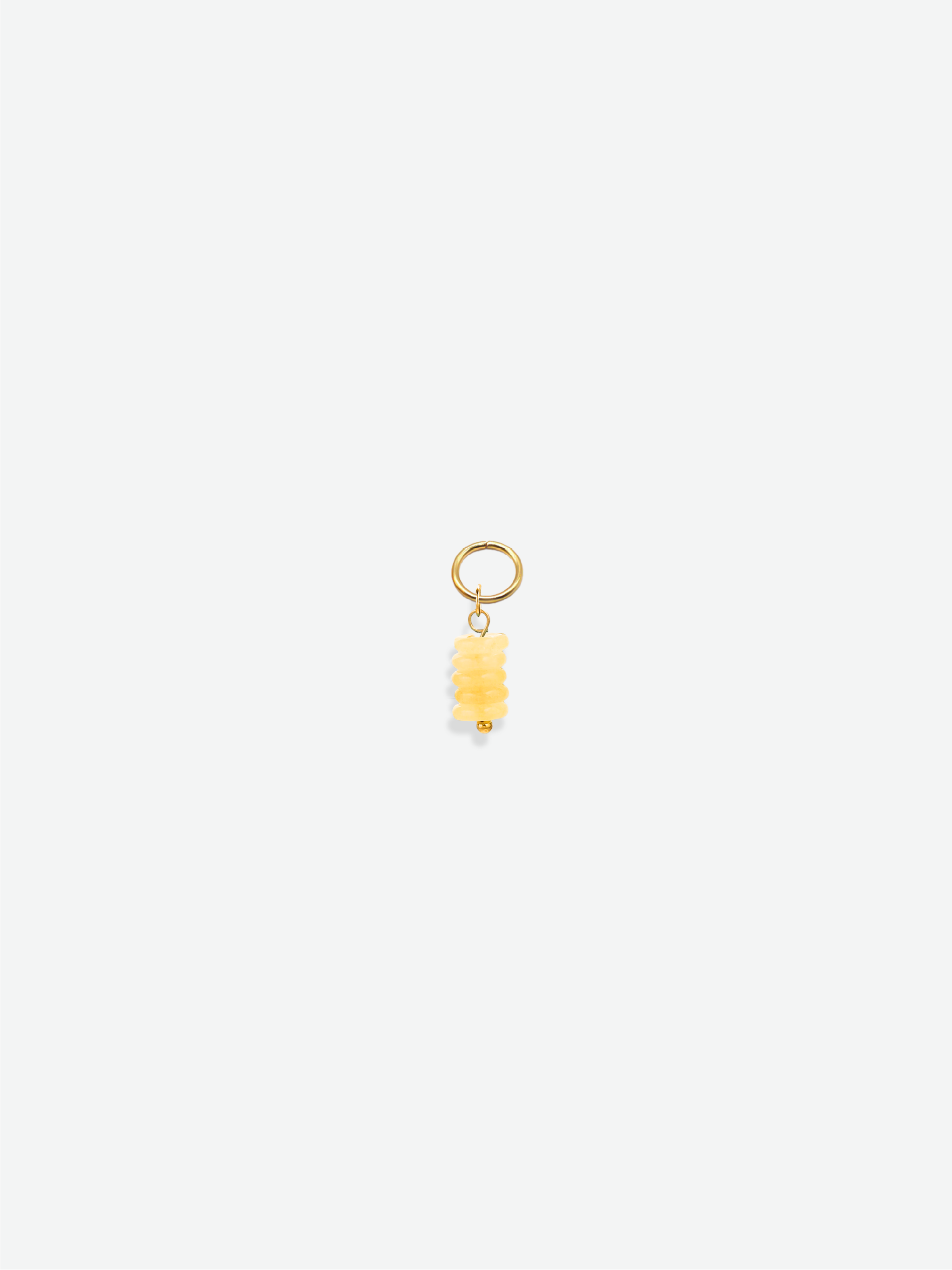 Citrine natural stone charm yellow crystal Malaysia