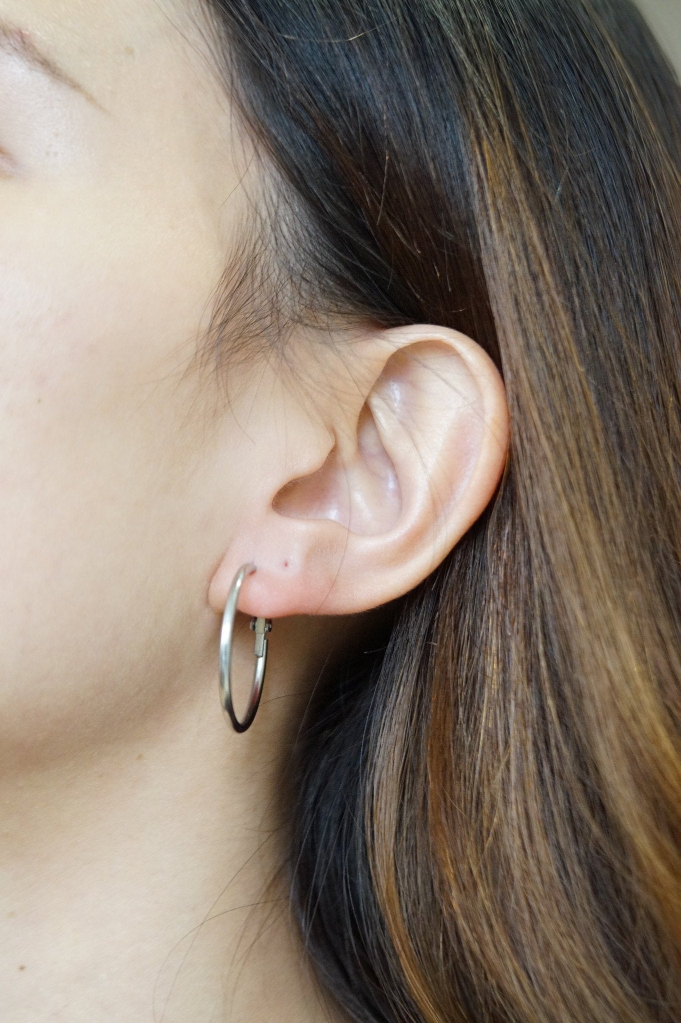 Classic Thin Essential Hoop Earrings - Minimalist Lab