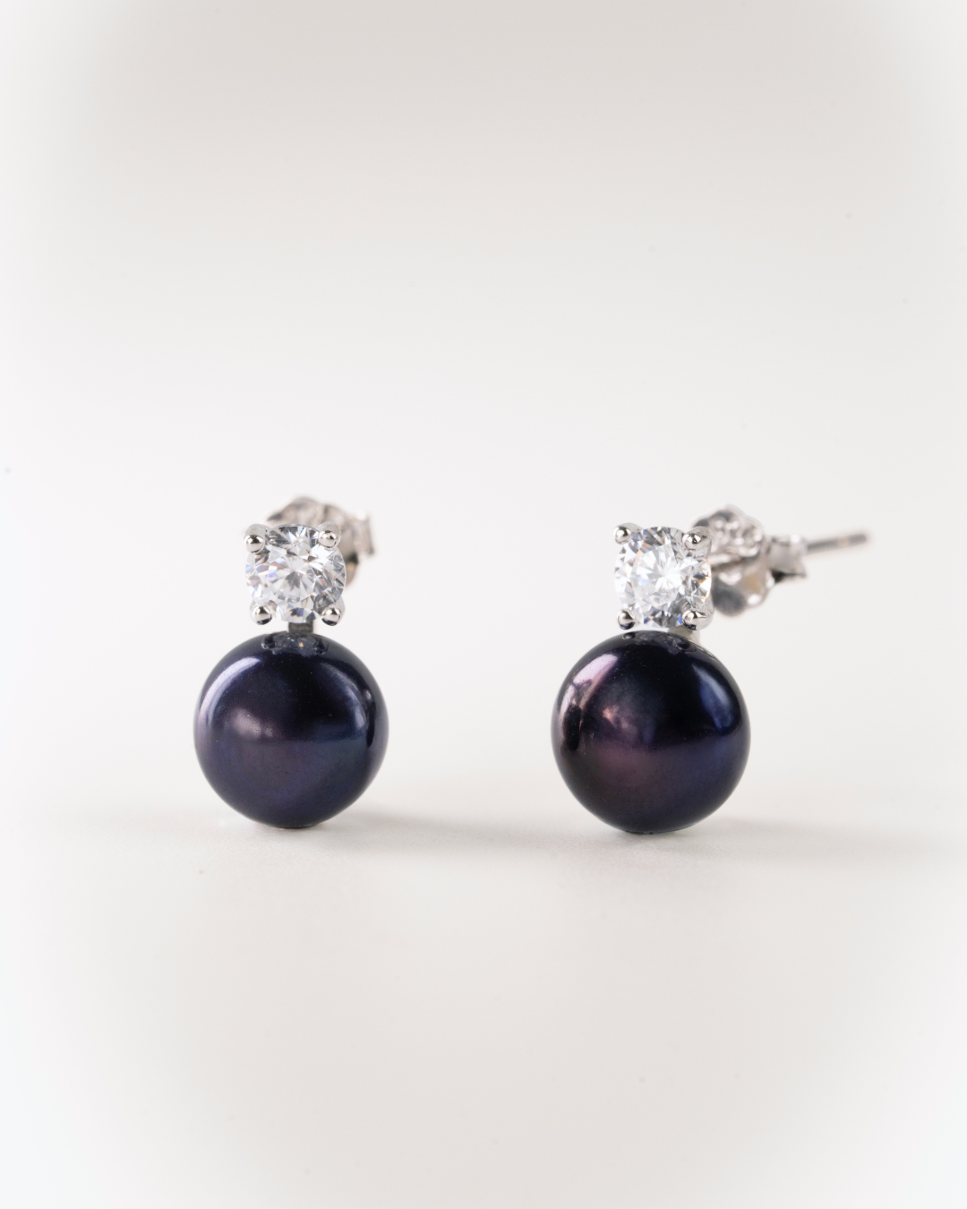 colette blue pearl stud earrings 925 silver malaysia