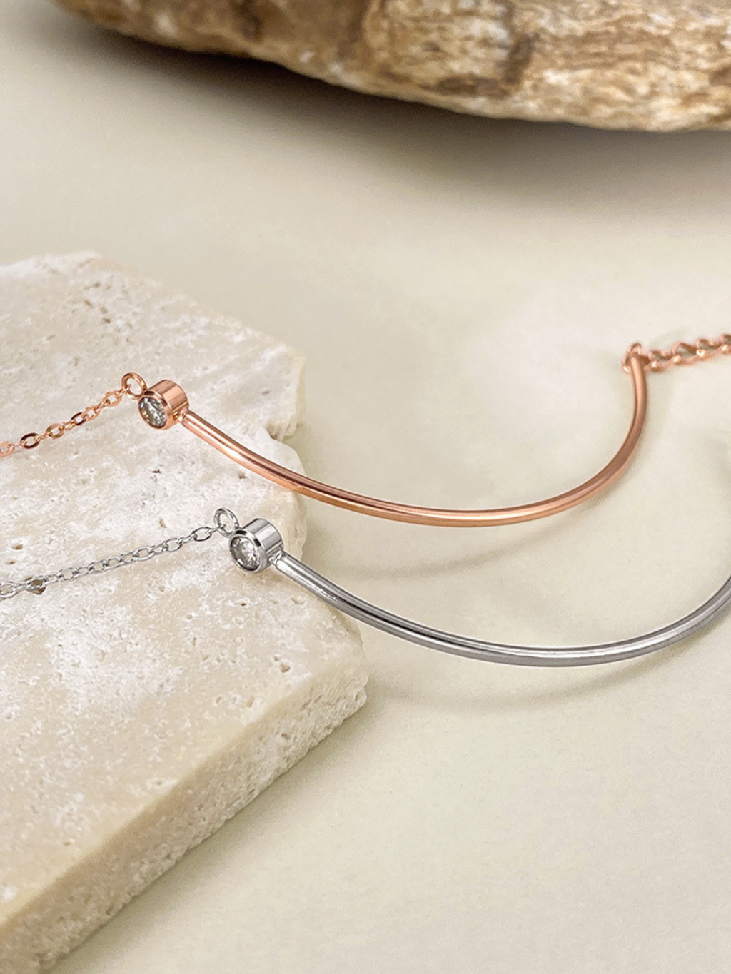 curved bar bracelet malaysia