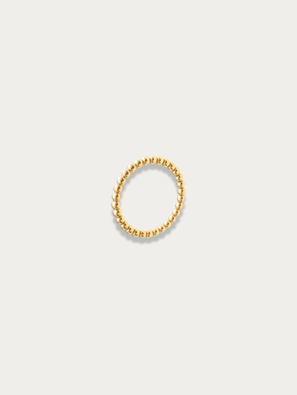 smooth dome bead ring texture detail