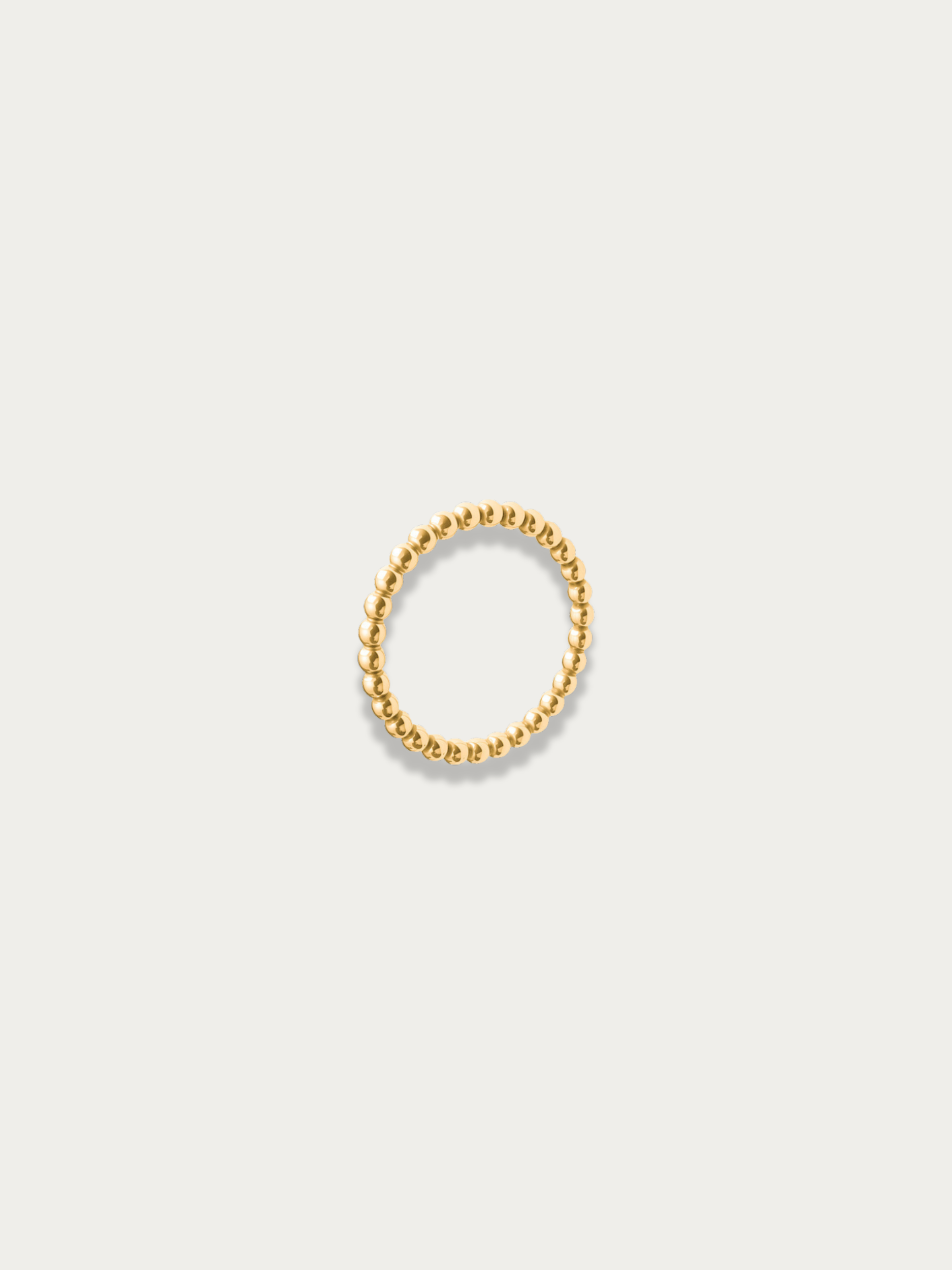 smooth dome bead ring texture detail