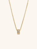 Lightweight cubic zirconia necklace