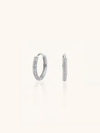 BLAKE Sterling Silver Ear Hoops - Minimalist Lab