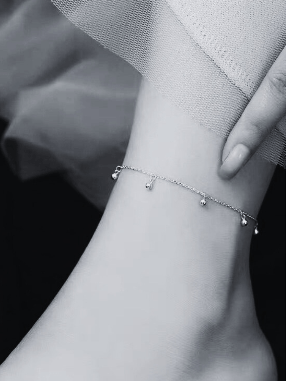 gold bell charm anklet Malaysia