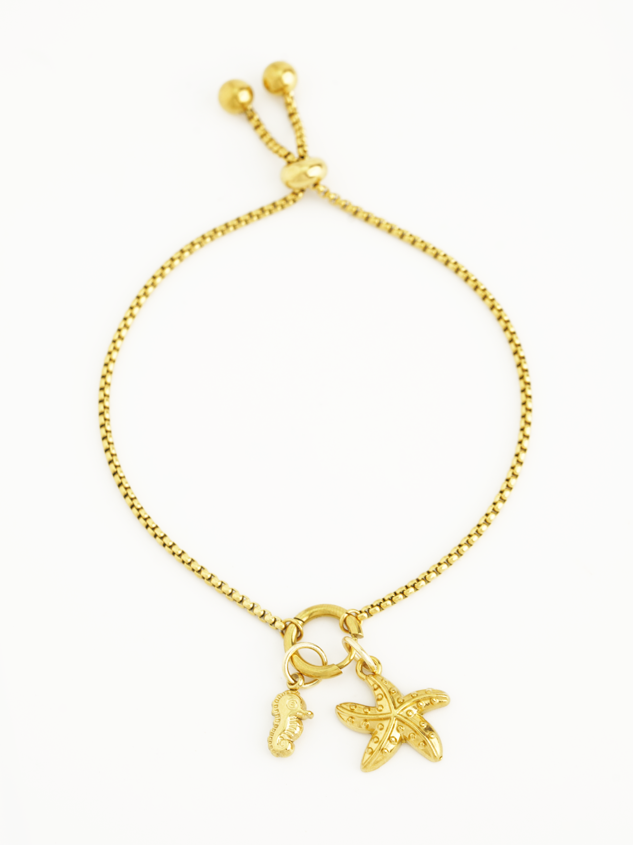 Small seahorse charm for bracelet necklace