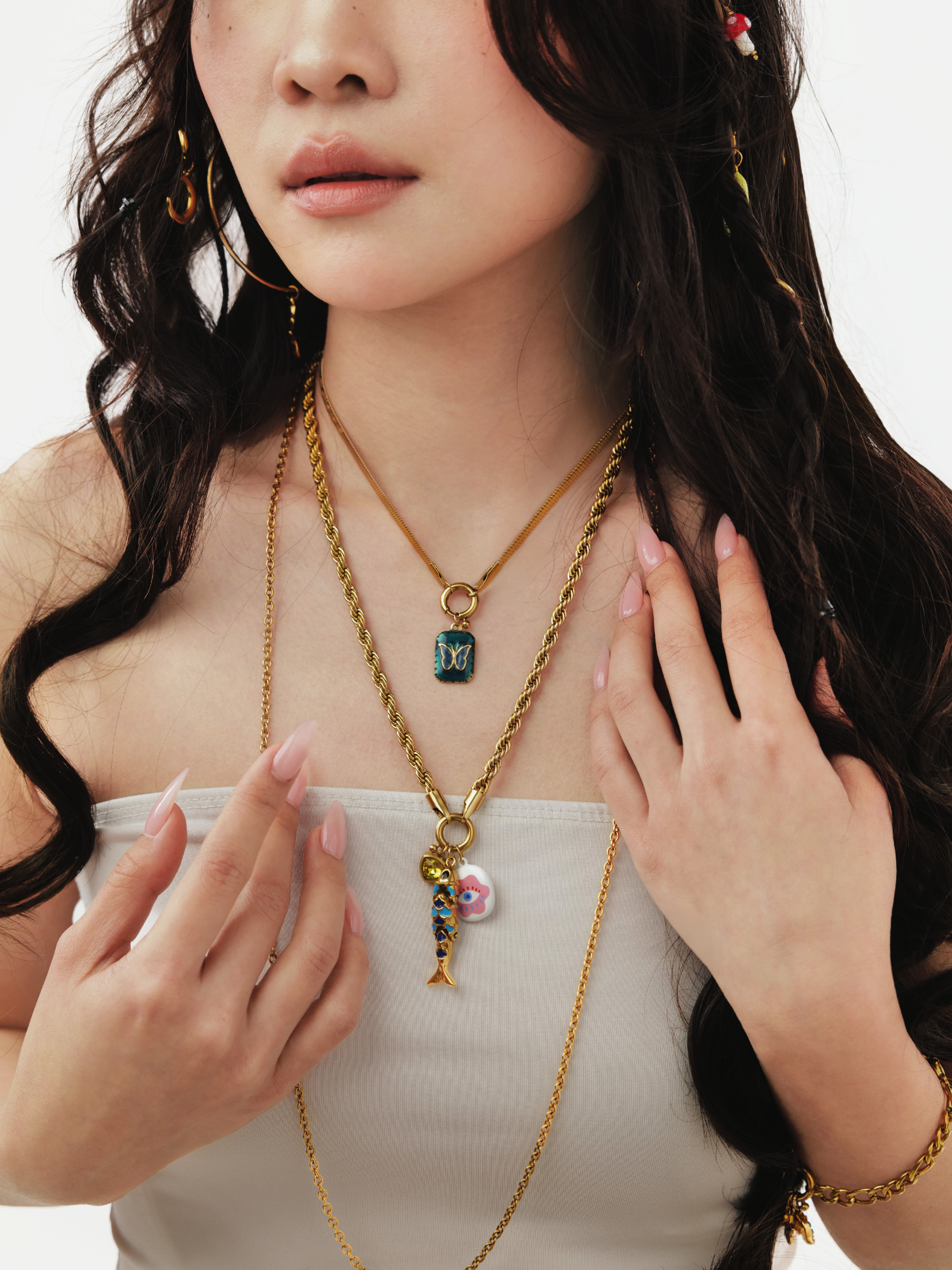 Personalised statement necklace foundation