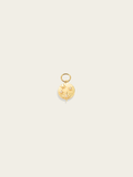 Golden Starlight medallion charm 18K gold plated stainless steel