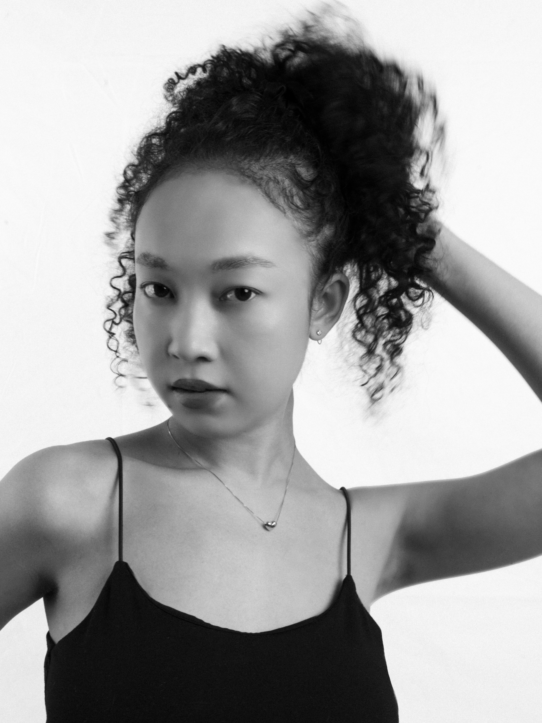 Haze Everyday Huggie styled in a curated ear stack