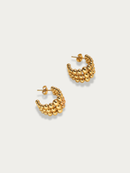 josie dome cluster beaded earrings