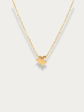 Kindred Puzzle Mini Engravable Necklace gold puzzle charm
