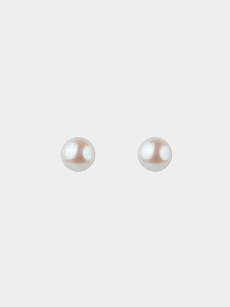 MACY Freshwater Pearl earrings pair, 925 sterling silver