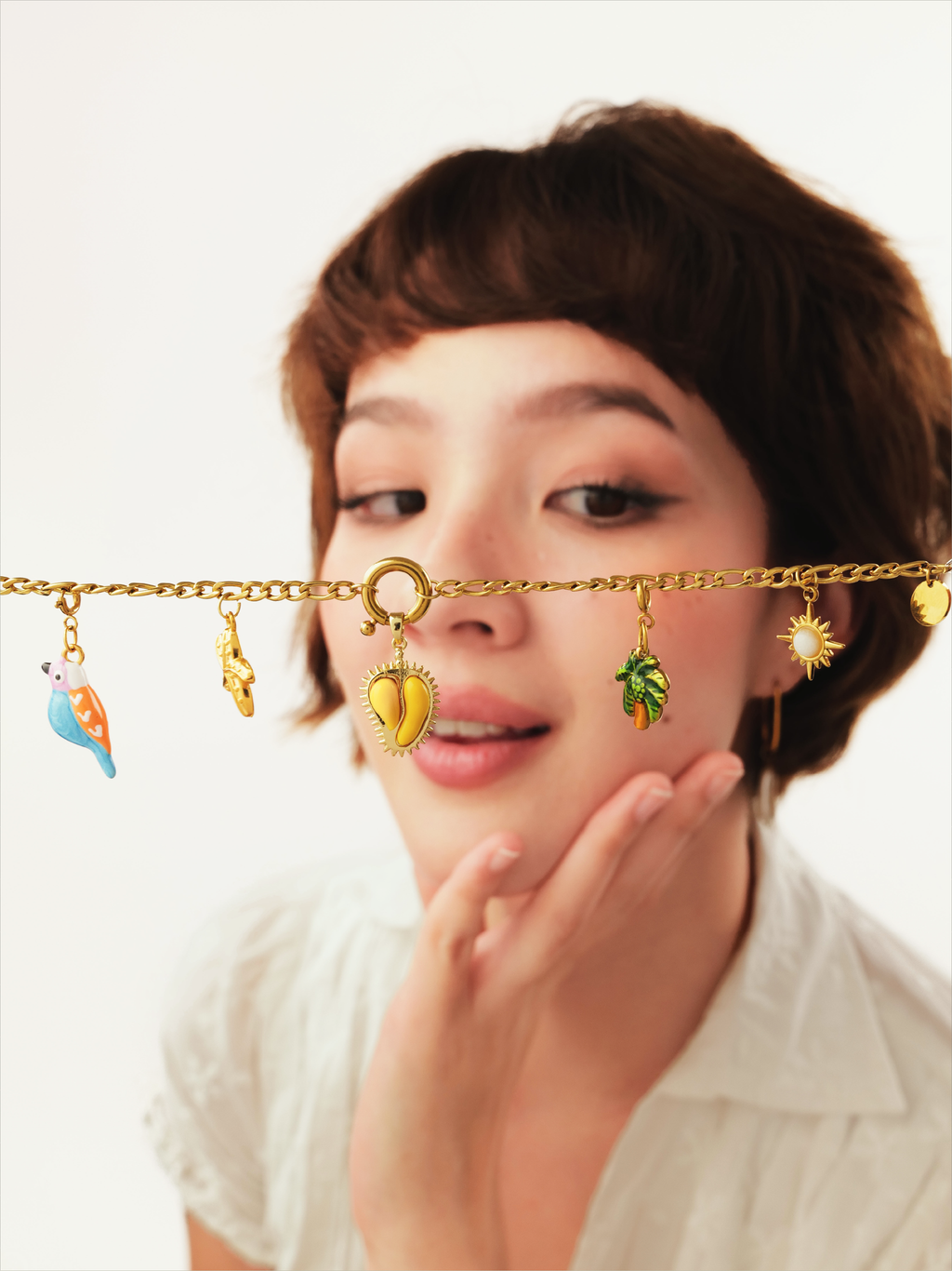 malaysian inspired durian charm jewellery