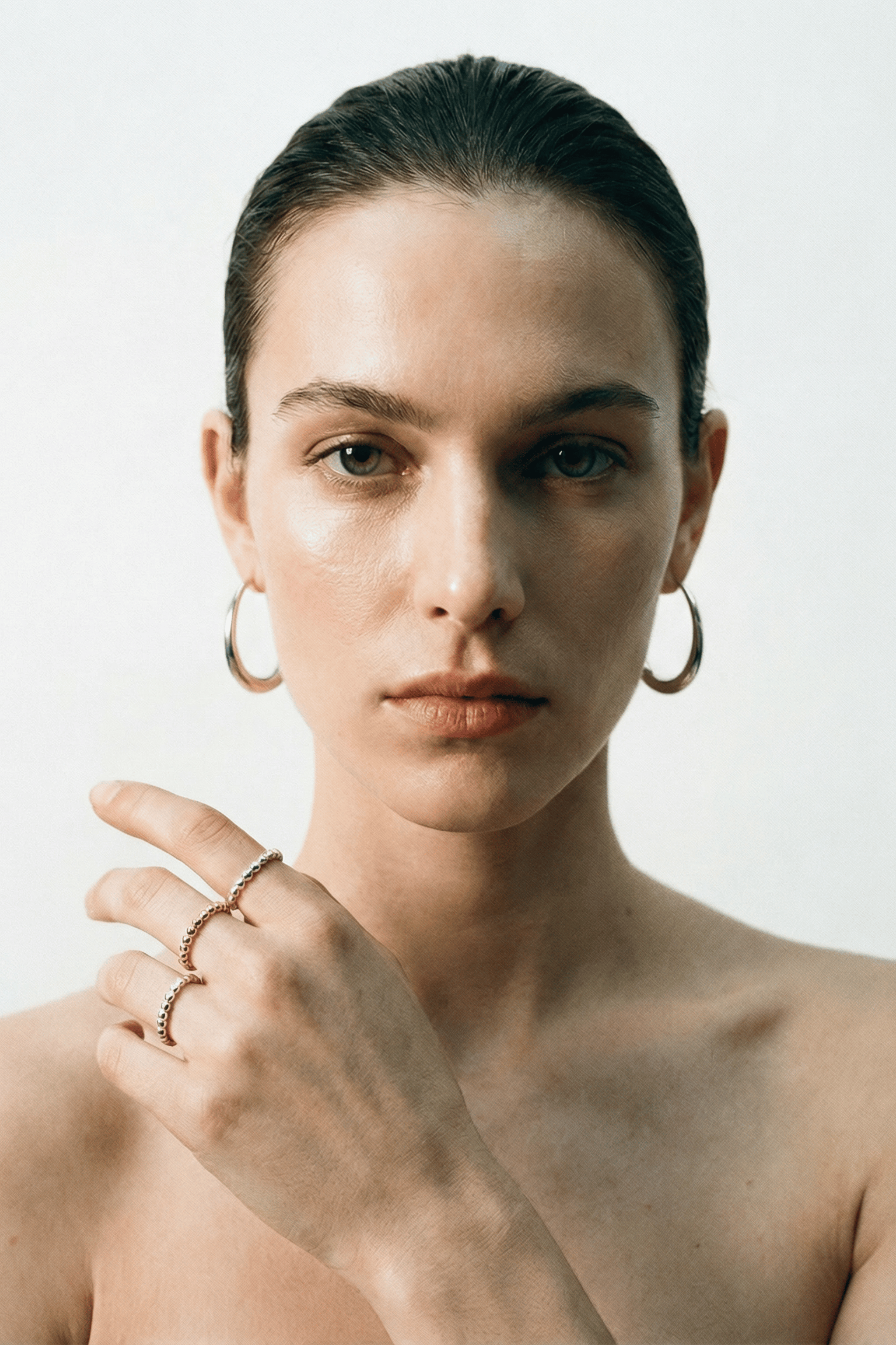 minimalist bead ring everyday outfit styling