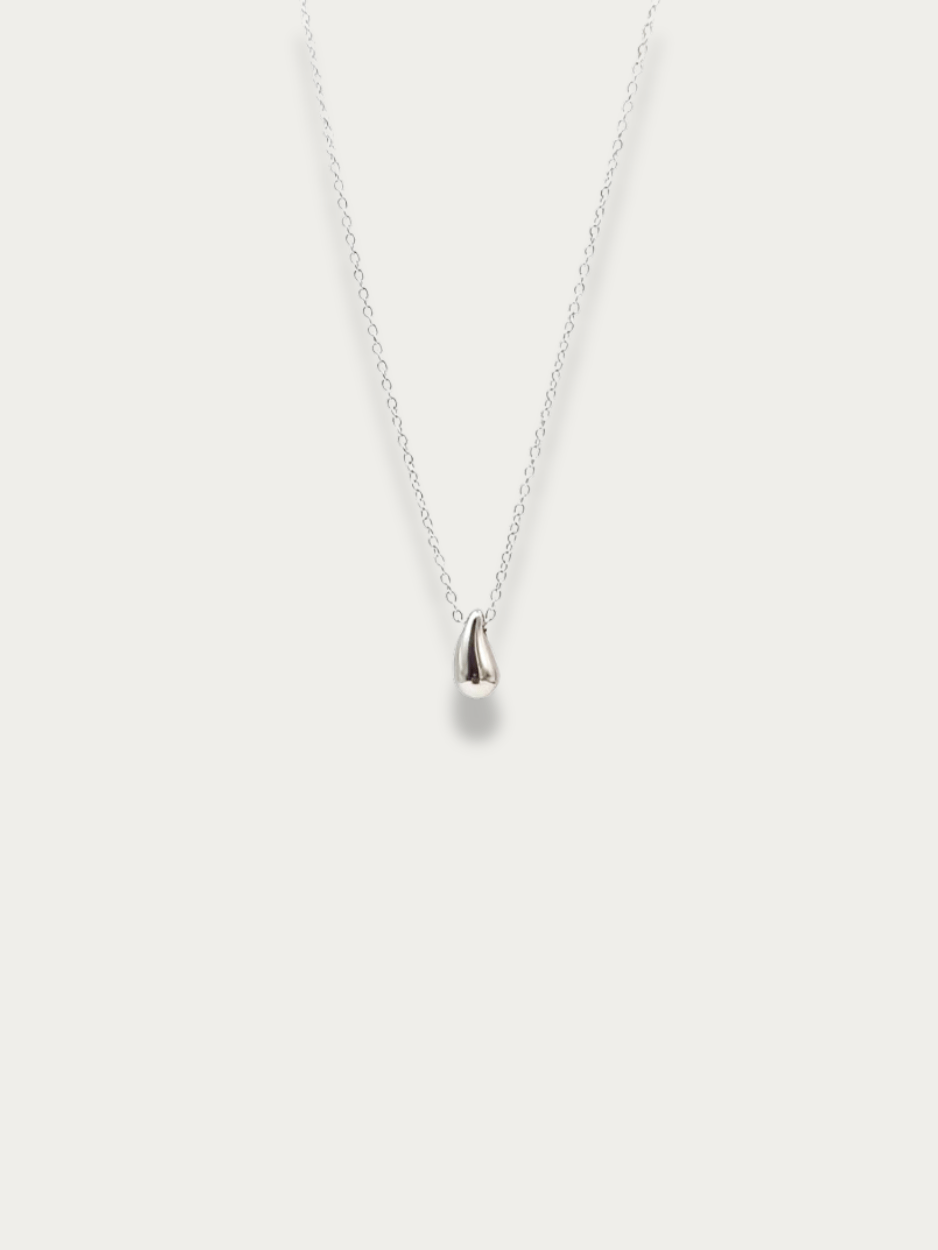 minimalist teardrop necklace stainless steel malaysia