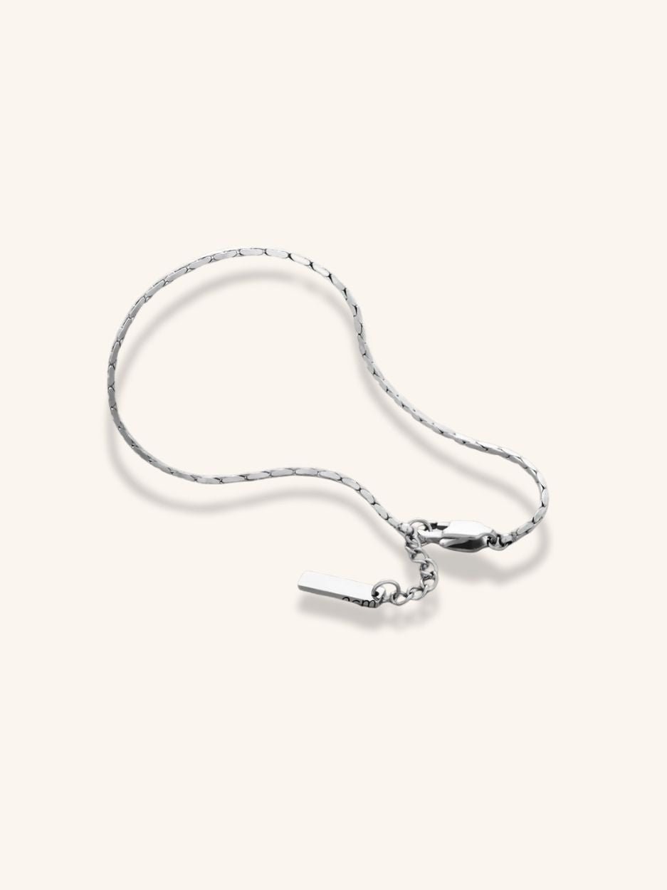 minimalist wheat chain bracelet titanium malaysia